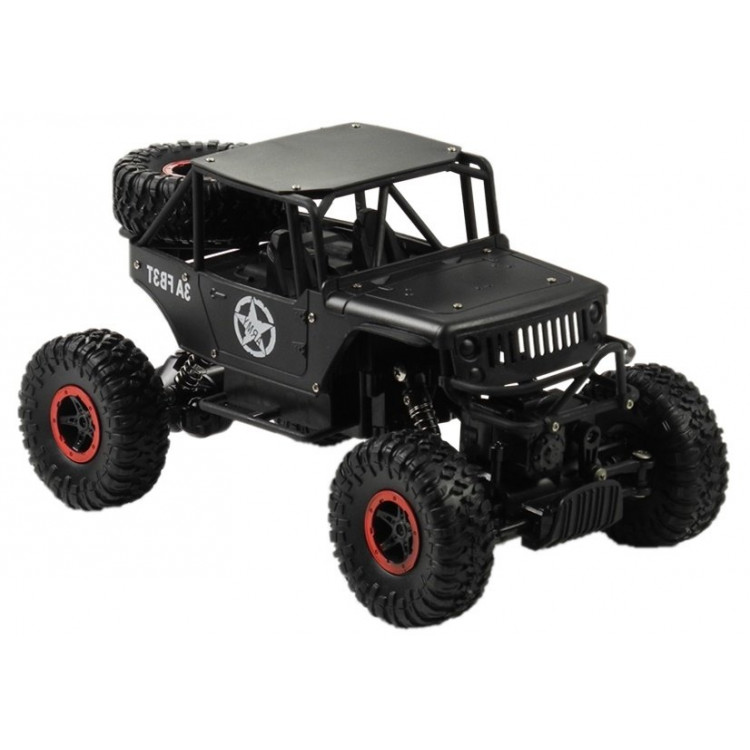 Jeep 1:18 RC - čierny